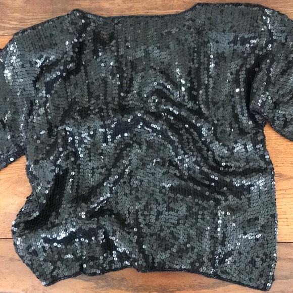 J.L.B. 🌴🌴100%Silk Blouse - Picture 7 of 8